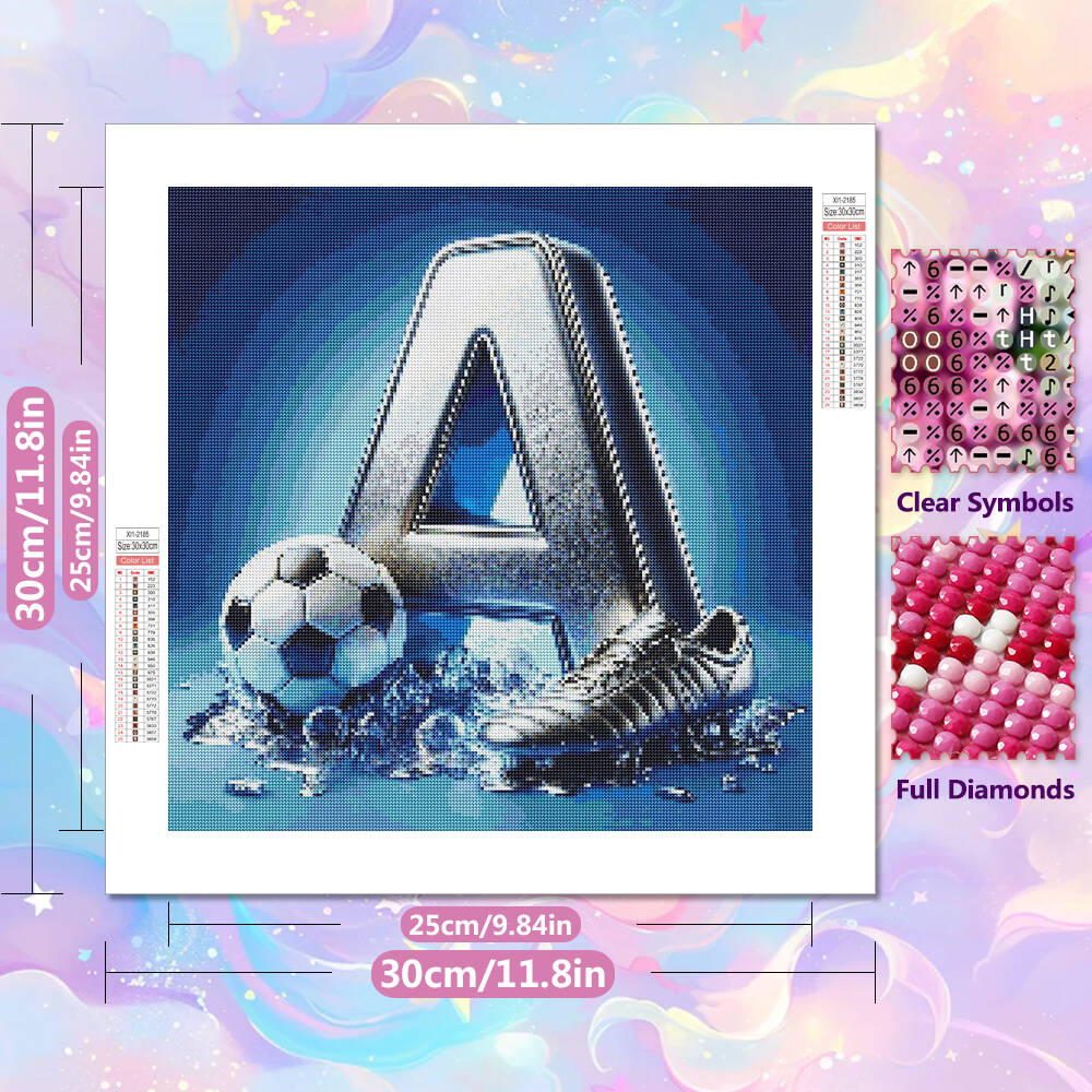 CloShine-Lettres en Mosaïque d - Resin Art Alphabet avis et prix