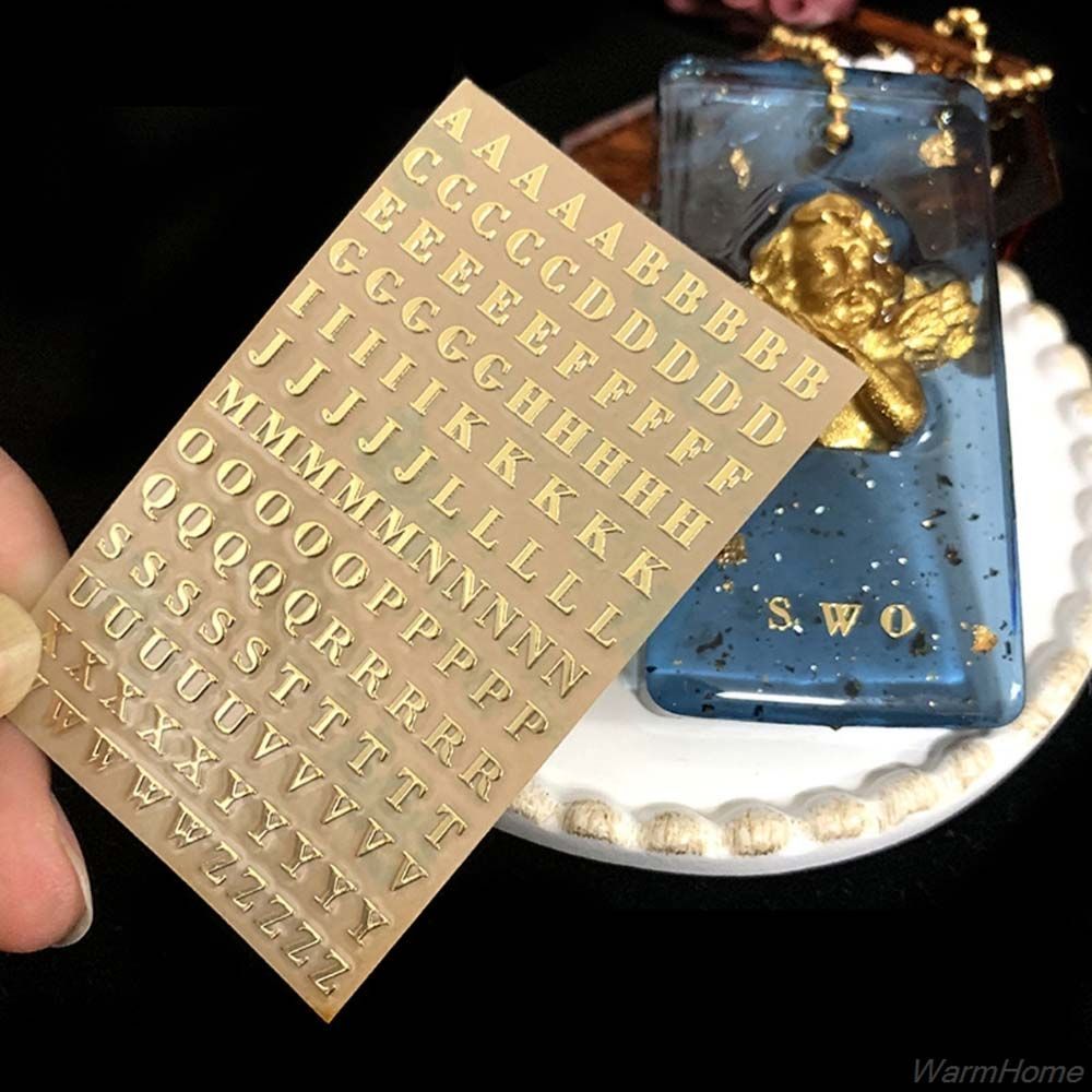 Lettres anglaises de remplissa - Resin Art Alphabet avis et prix