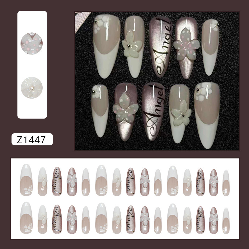 30 faux ongles en forme d'aman - Resin Art Alphabet avis et prix