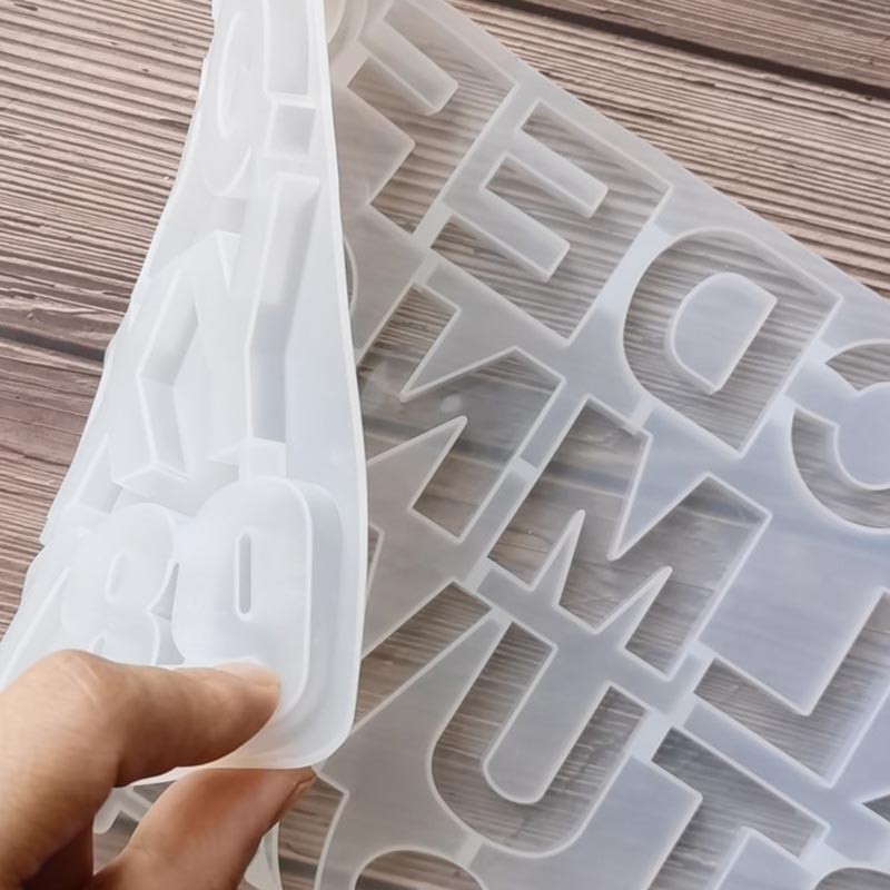 Moule en résine époxy cristal  - Resin Art Alphabet avis et prix