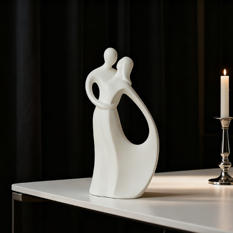 Sculpture de couple en céramiq - Resin Art Wedding Gift avis et prix