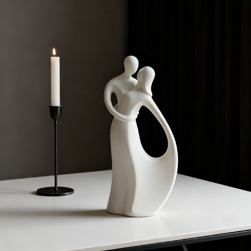 Sculpture de couple en céramiq - Resin Art Wedding Gift avis et prix