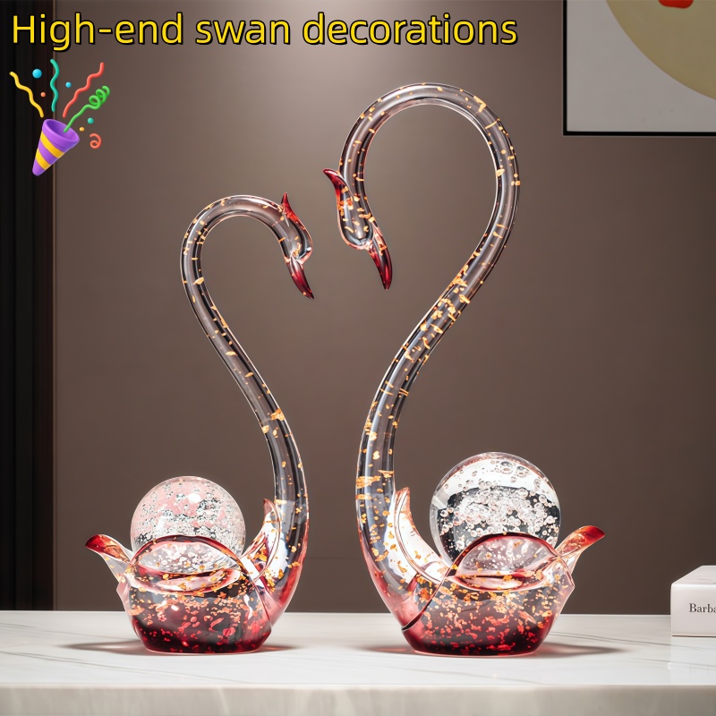 Figurine de cygne en résine de - Resin Art Wedding Gift avis et prix